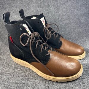Gorilla Men’s Chukka Boots USA Union Made Two Tone Leather Worker Utility 11